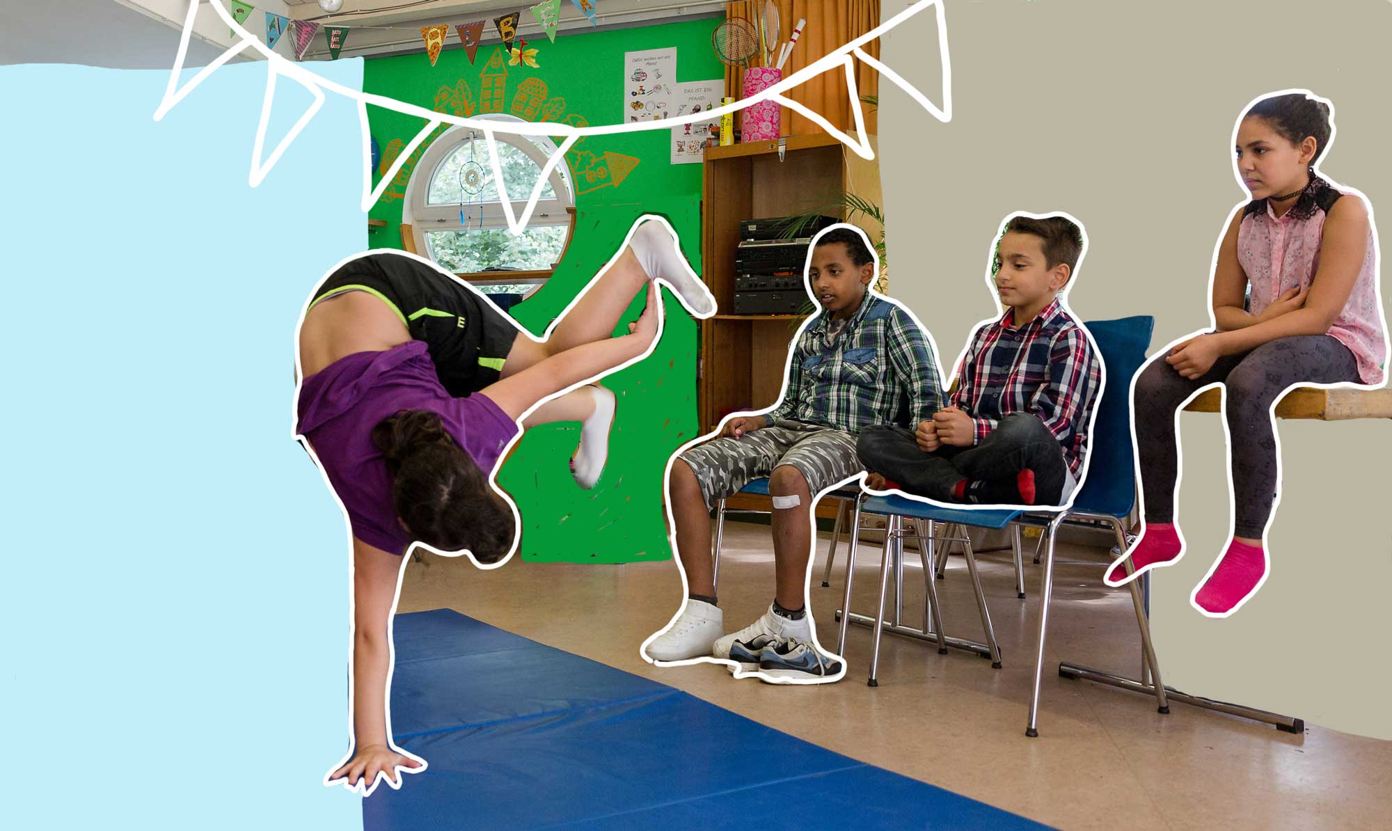 Breakdance Projekt im Schülercafé Alberta